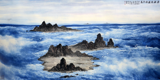 东海明珠钓鱼岛-八尺-2014