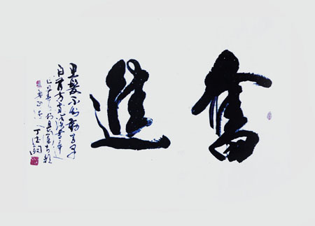 国家一级美术师流畅之魅书法家丁德钧作品欣赏